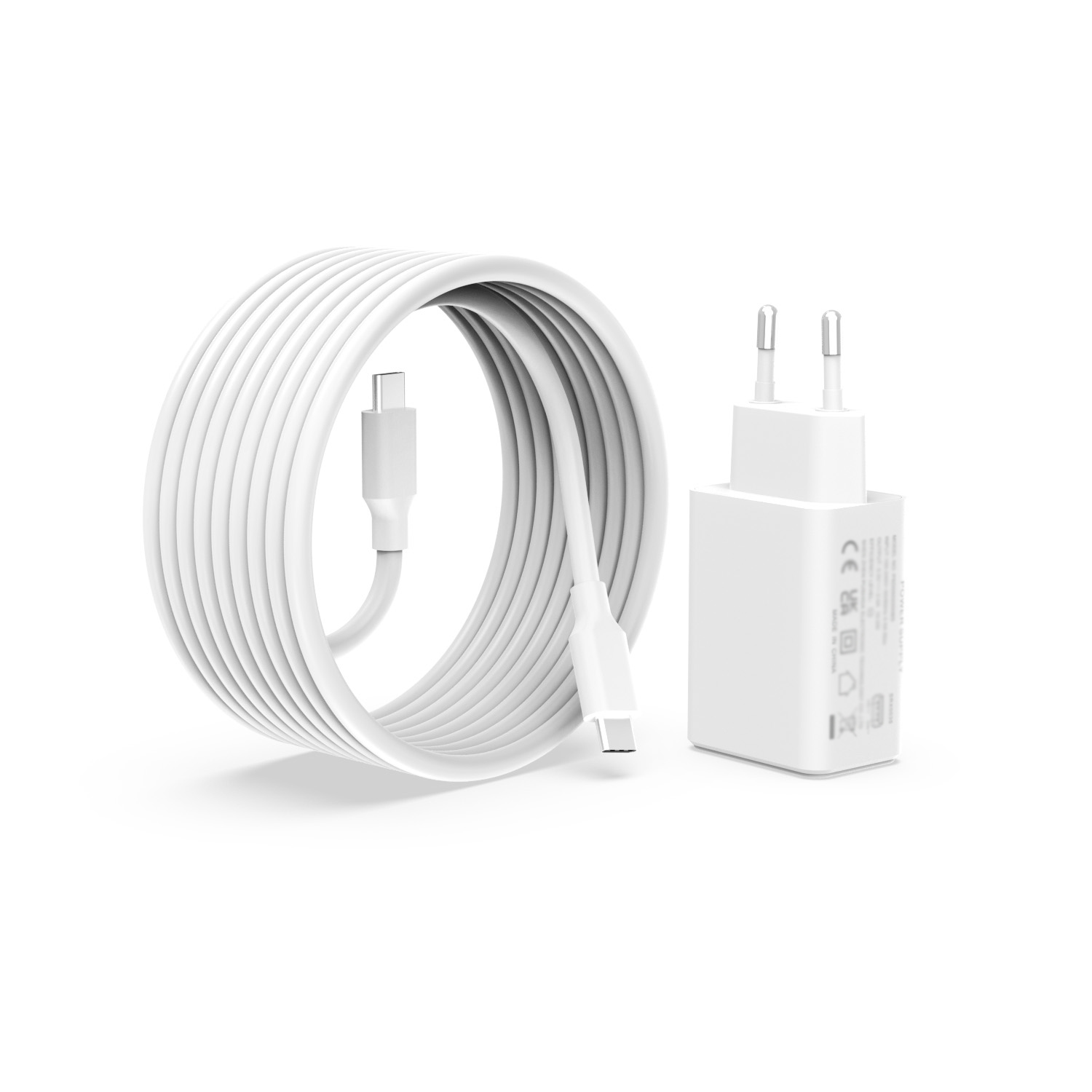 30W Dual-Port Charger, EU Plug