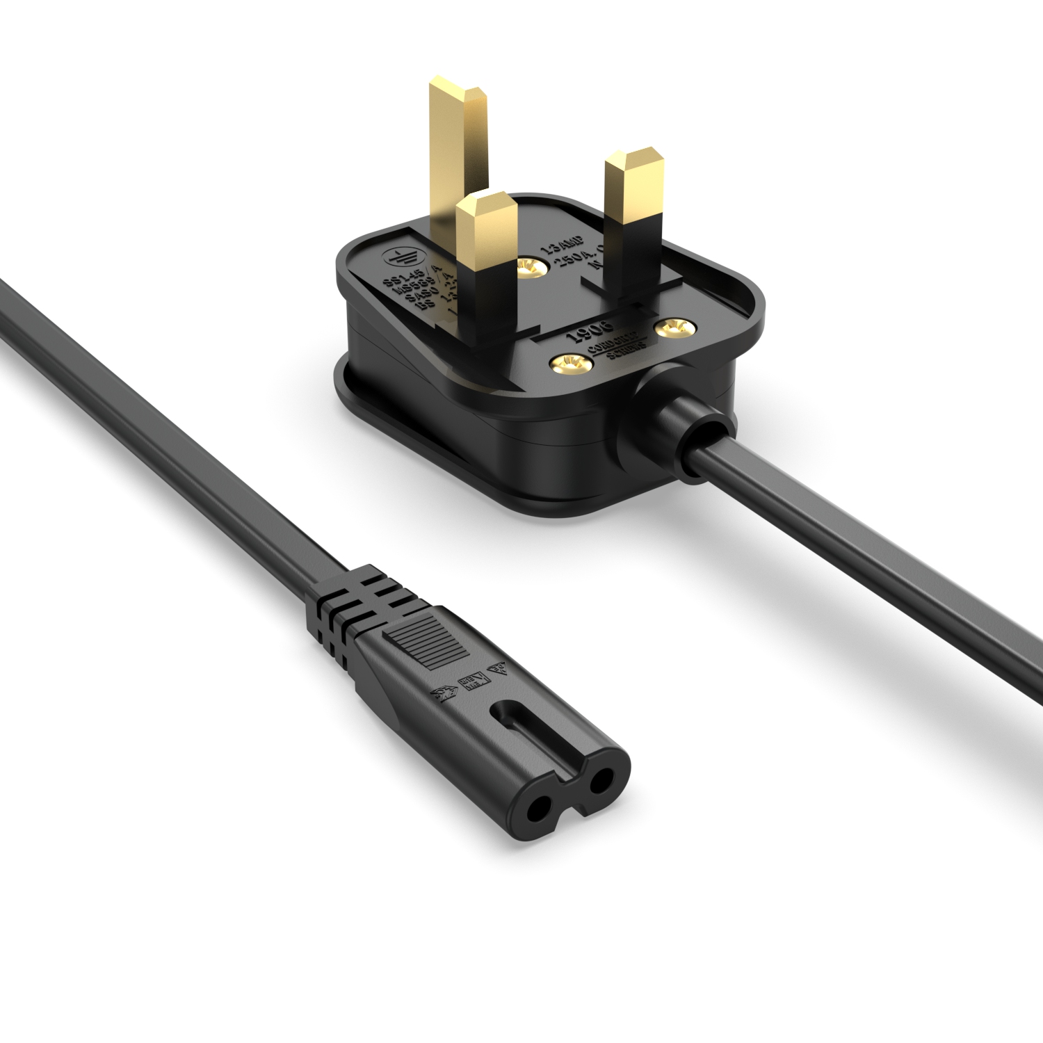 250V Power Cord, UK Plug